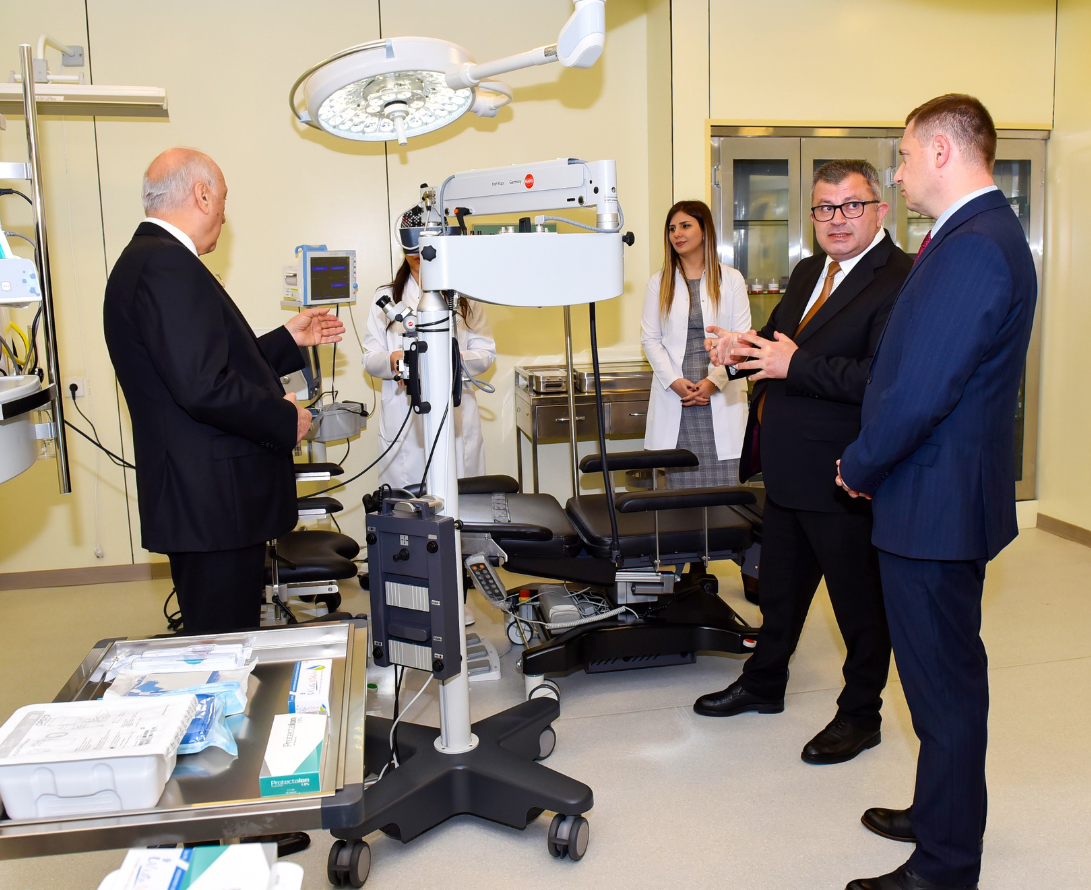 Sumqayıtda Göz Mərkəzinin açılışı oldu - FOTOLAR